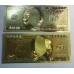 Золотая Банкнота 100$ цветная